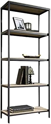 Black Metal Frame 4 Shelf Bookcase Y116646