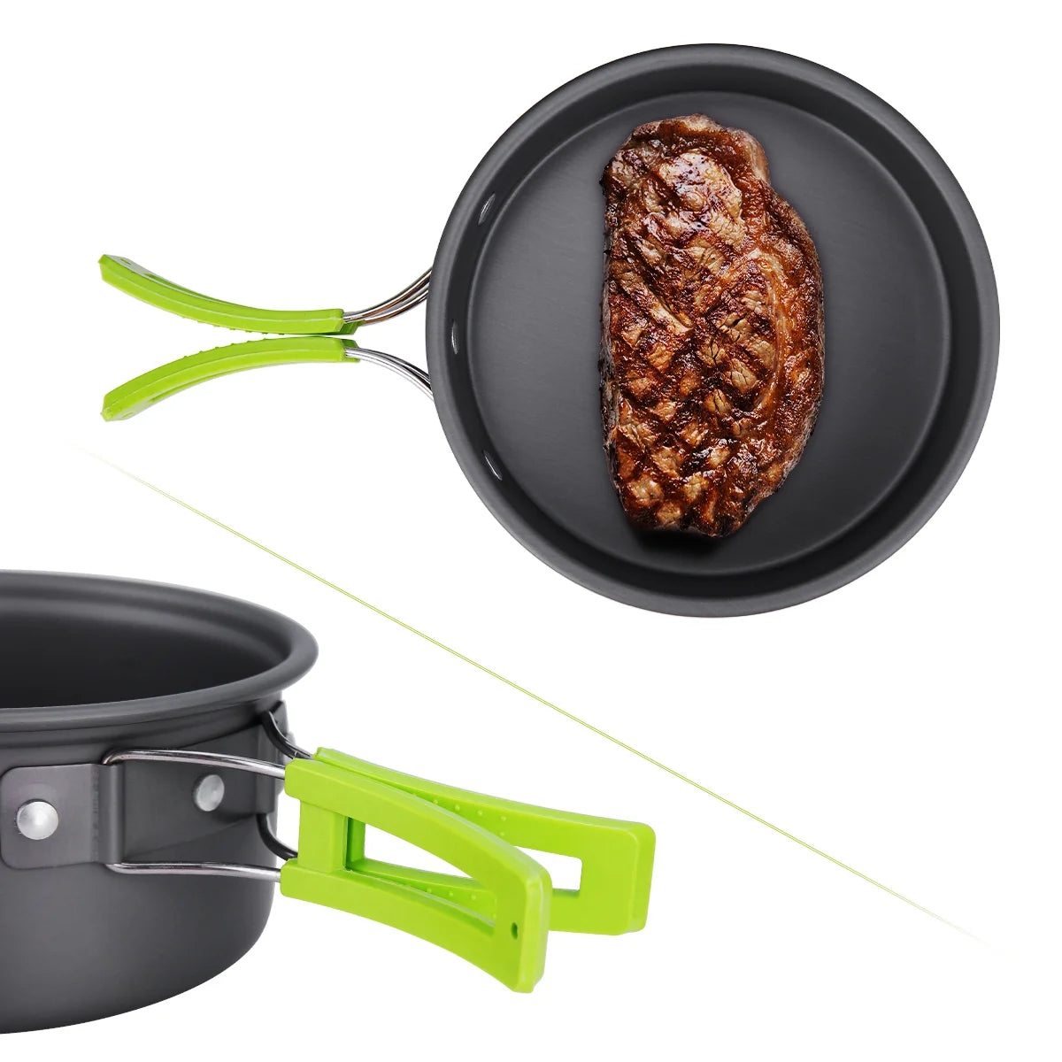 15Pcs Non Stick Camping Cookware Set P50106