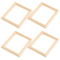 Wooden Miniature Photo Frames Dollhouse Decor G5424