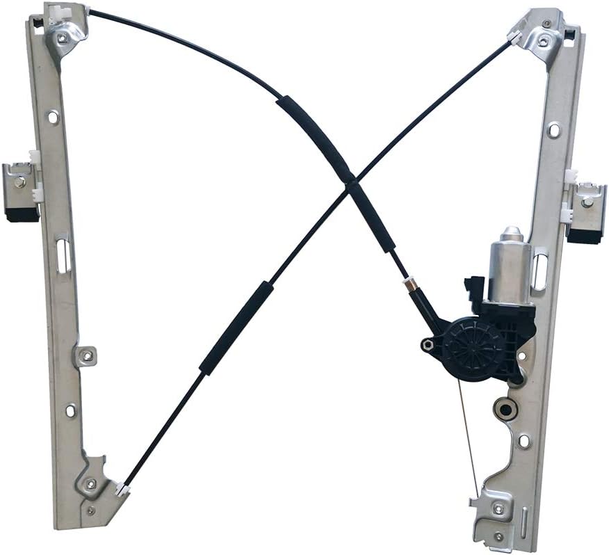 Front Driver Side Power Window Motor and Regulator Assembly Pack of 2 M850