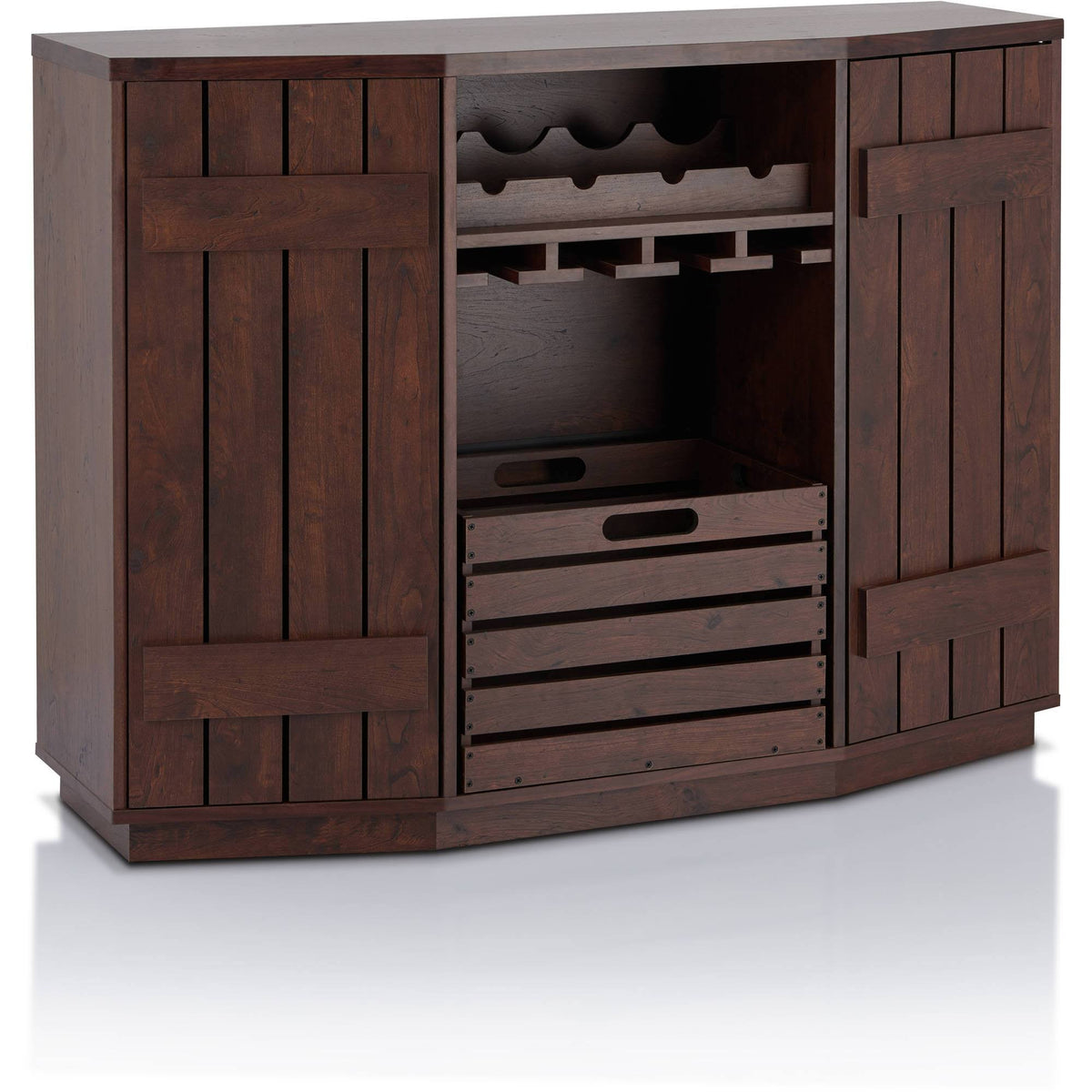 Vintage Walnut Multi-Storage Buffet V20612
