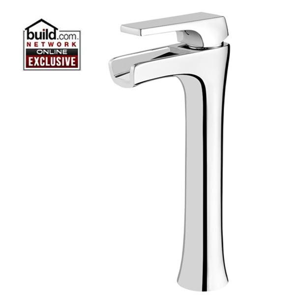 Polished Chrome Single Hole Vessel Bathroom Faucet Y438