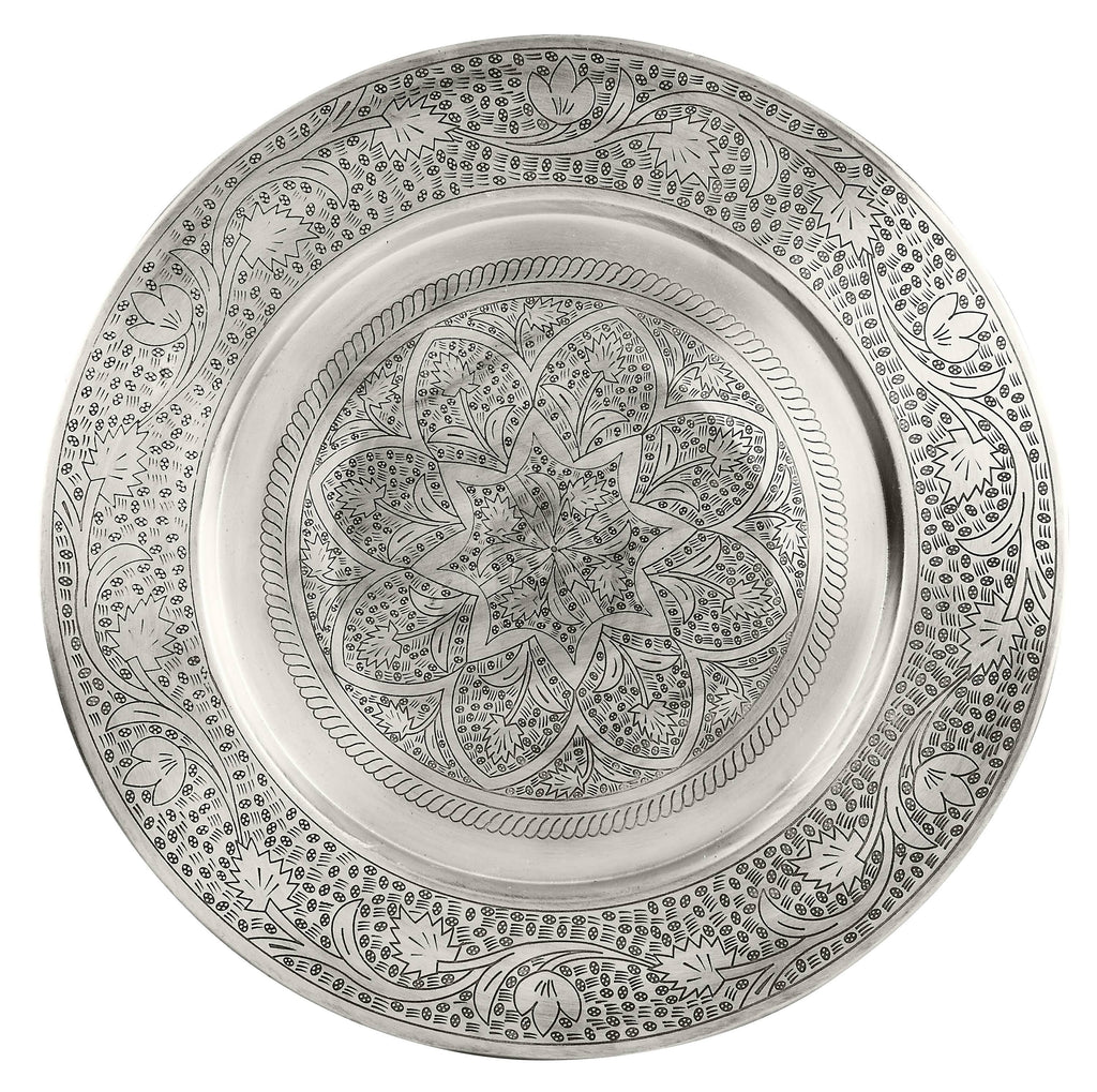 Etched Round Tray Table K53220