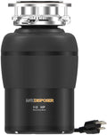 Garbage Disposal with Stainless Steel Grinding Chamber, 1/2 HP Continuous Feed with Power Cord N476