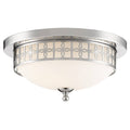 Polished Nickel 2 Light Ceiling Mount E612471