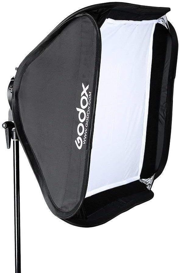31x31inch 80x80cm Foldable Softbox Diffuser with Bowens Mount Speedlite Bracket Pack of 2 Z81628