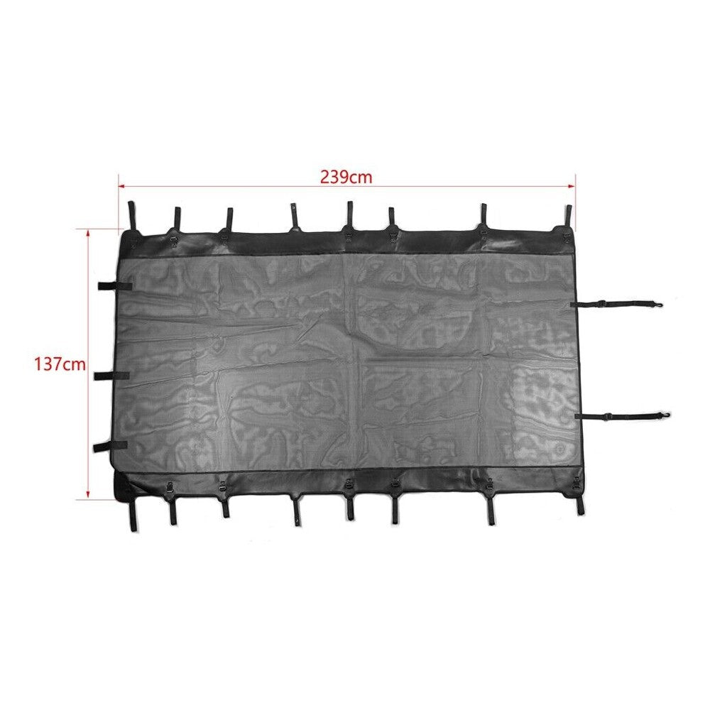 Top Bikini Roof Full Cover Sunshade Mesh Accessor 4Door Y16062