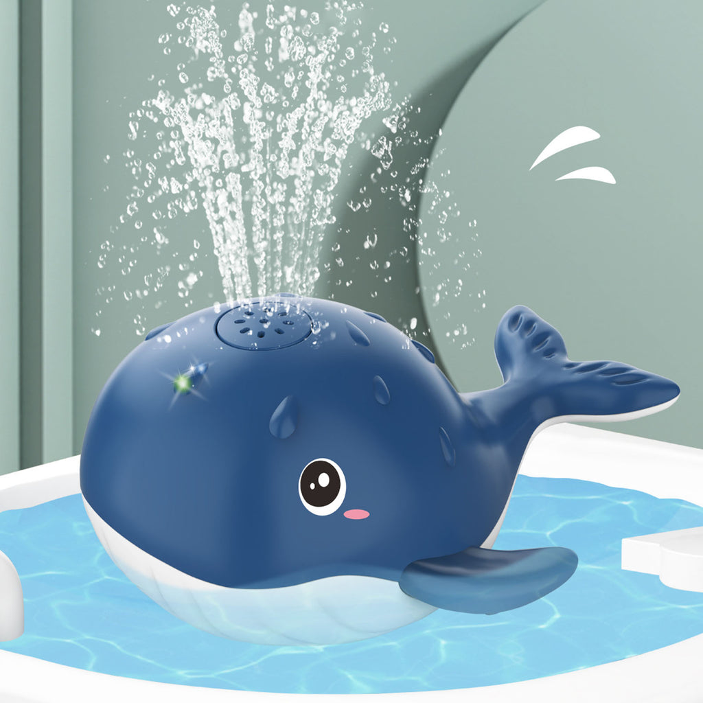 Electric Spout Whale Toy Bathroom Toy W71703