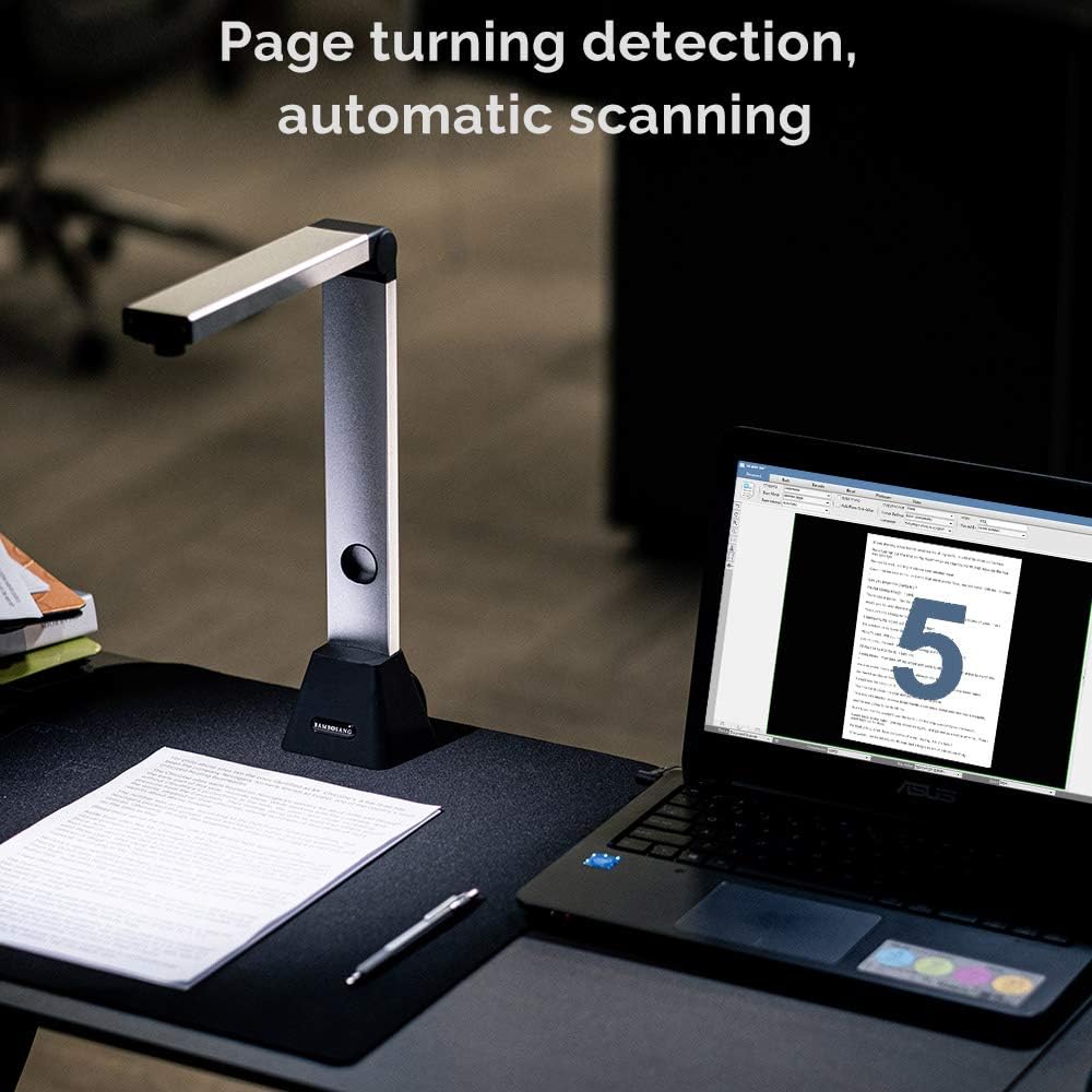 Portable Document Scanner with Multi-Language OCR Z942034
