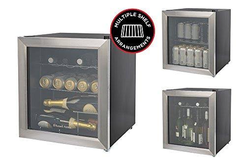 Glass Door Cooler, Black 220 Volts M271