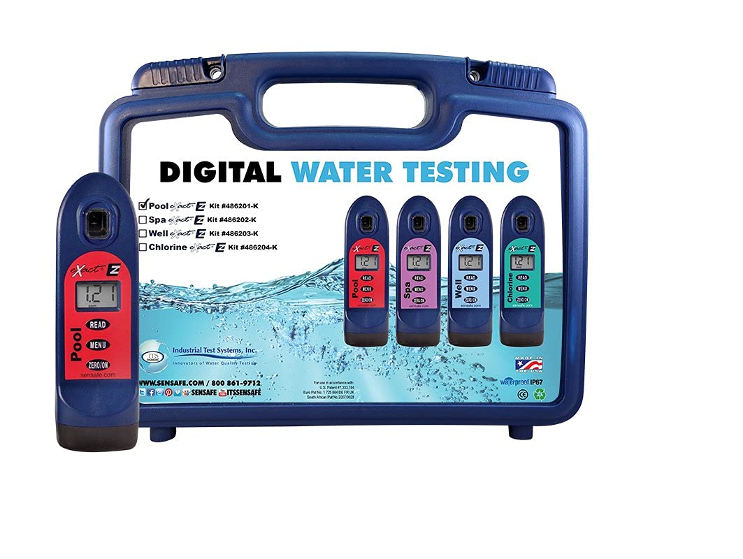 Exact® Pool EZ Photometer Starter Kit, 10 Parameters, 25 Tests Ea. E815860