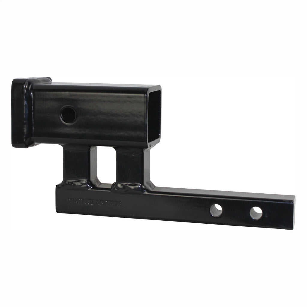 1-1/4" to 2" Hitch Adapter with 4" Rise and 3-3/8" Drop N239