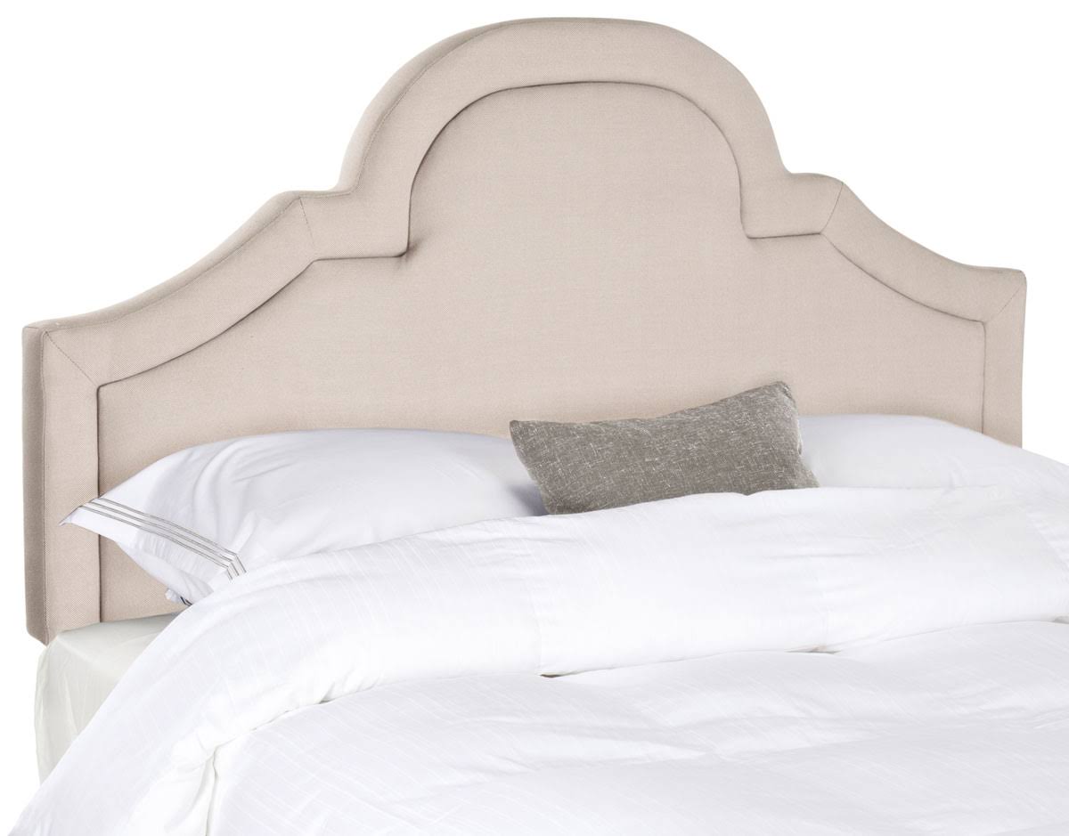 Arched Headboard Taupe King V56373