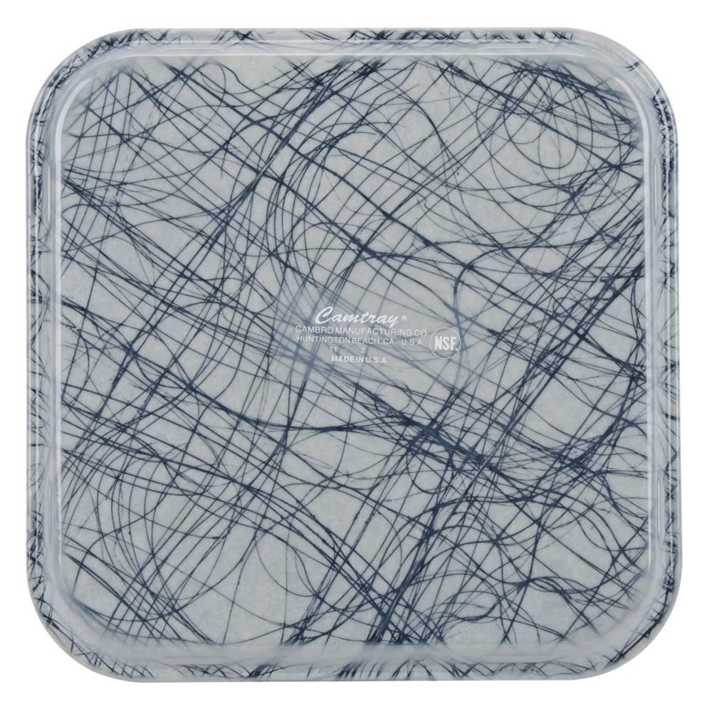 Swirl Gray 13 inch Square Fiberglass Camtray M15303