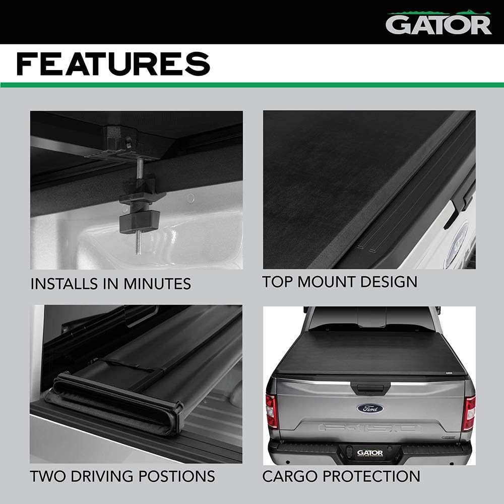 Soft Tri-Fold Truck Bed Tonneau Cover M3491