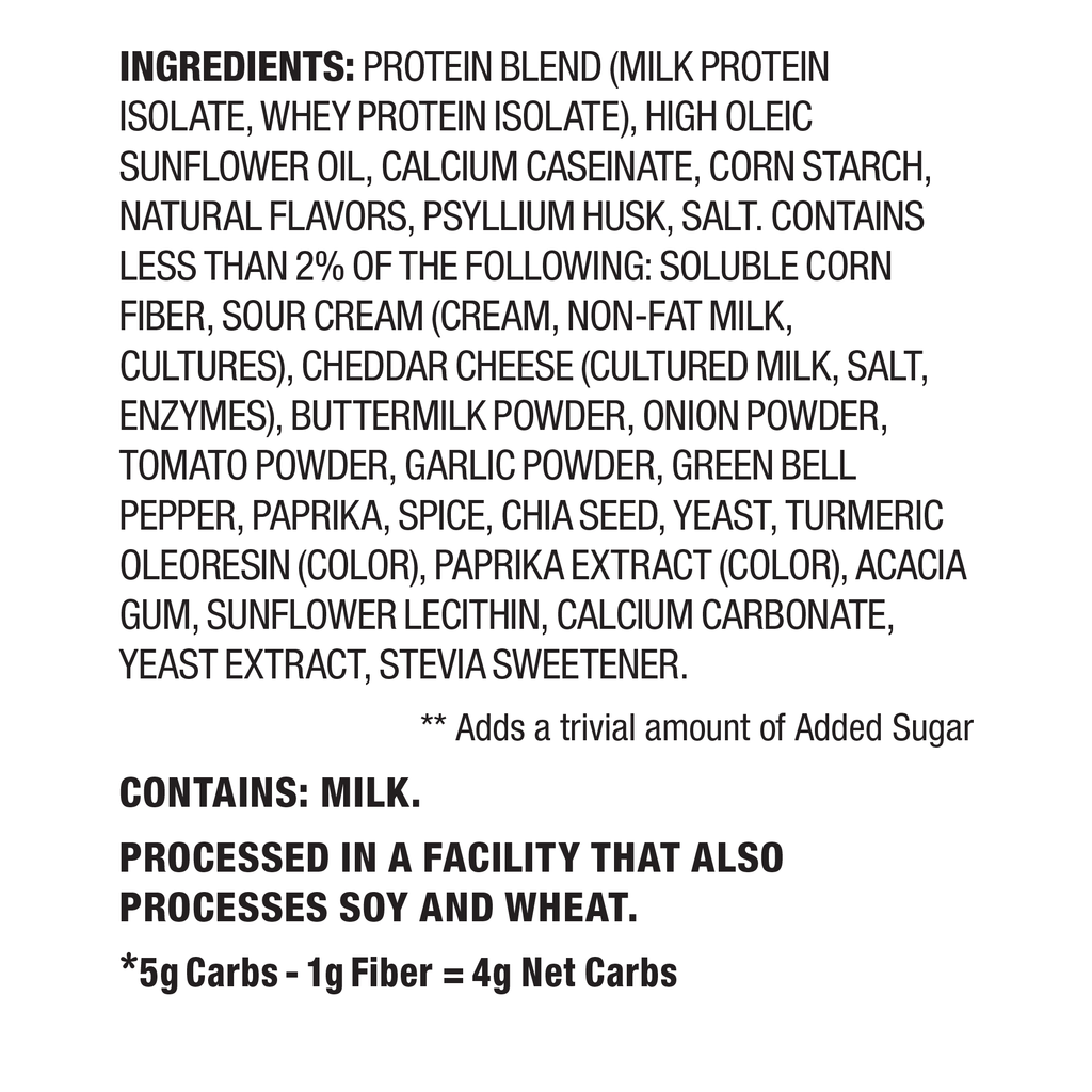 Loaded Taco Tortilla Style Protein Chips (8 Bags) O436