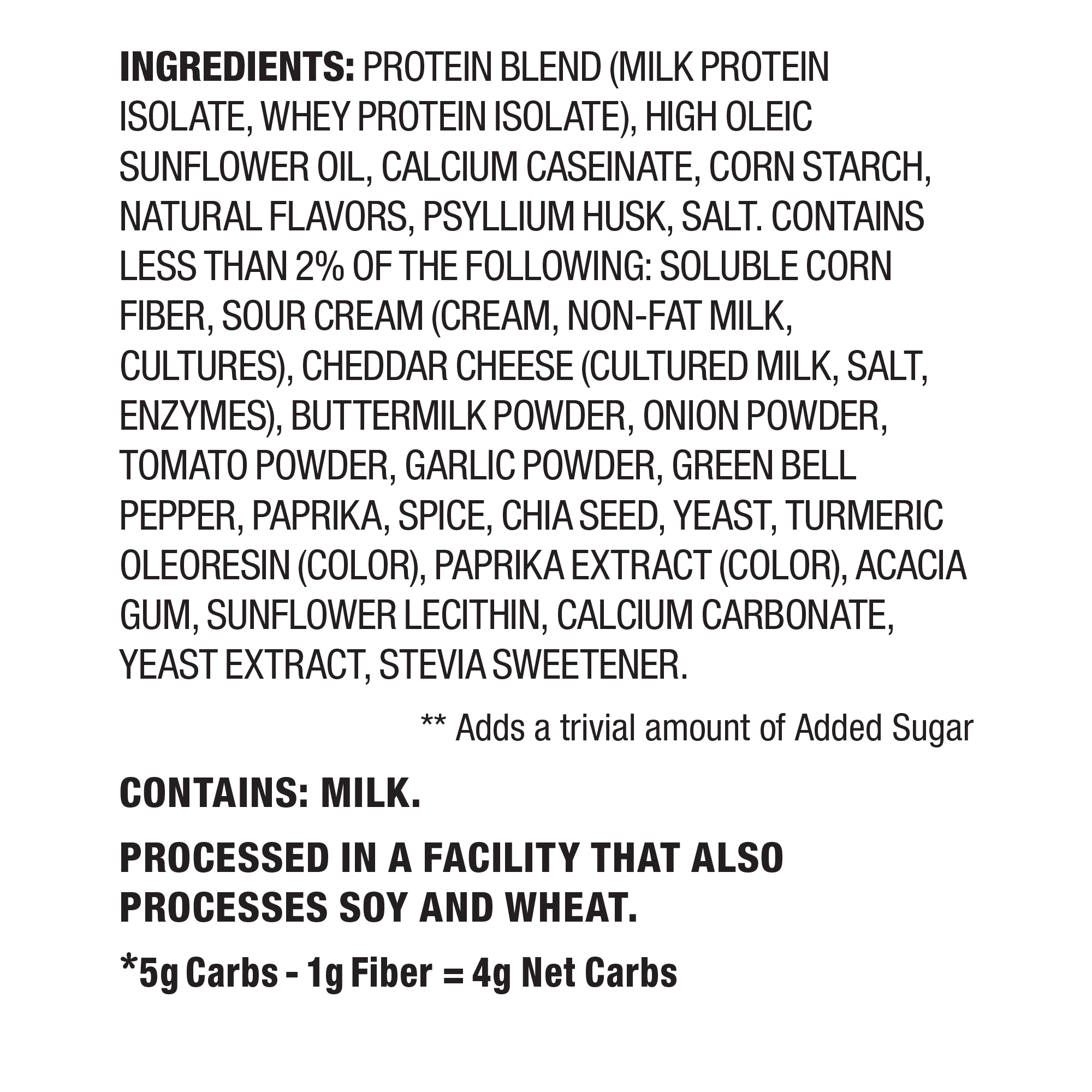 Loaded Taco Tortilla Style Protein Chips (8 Bags) O436