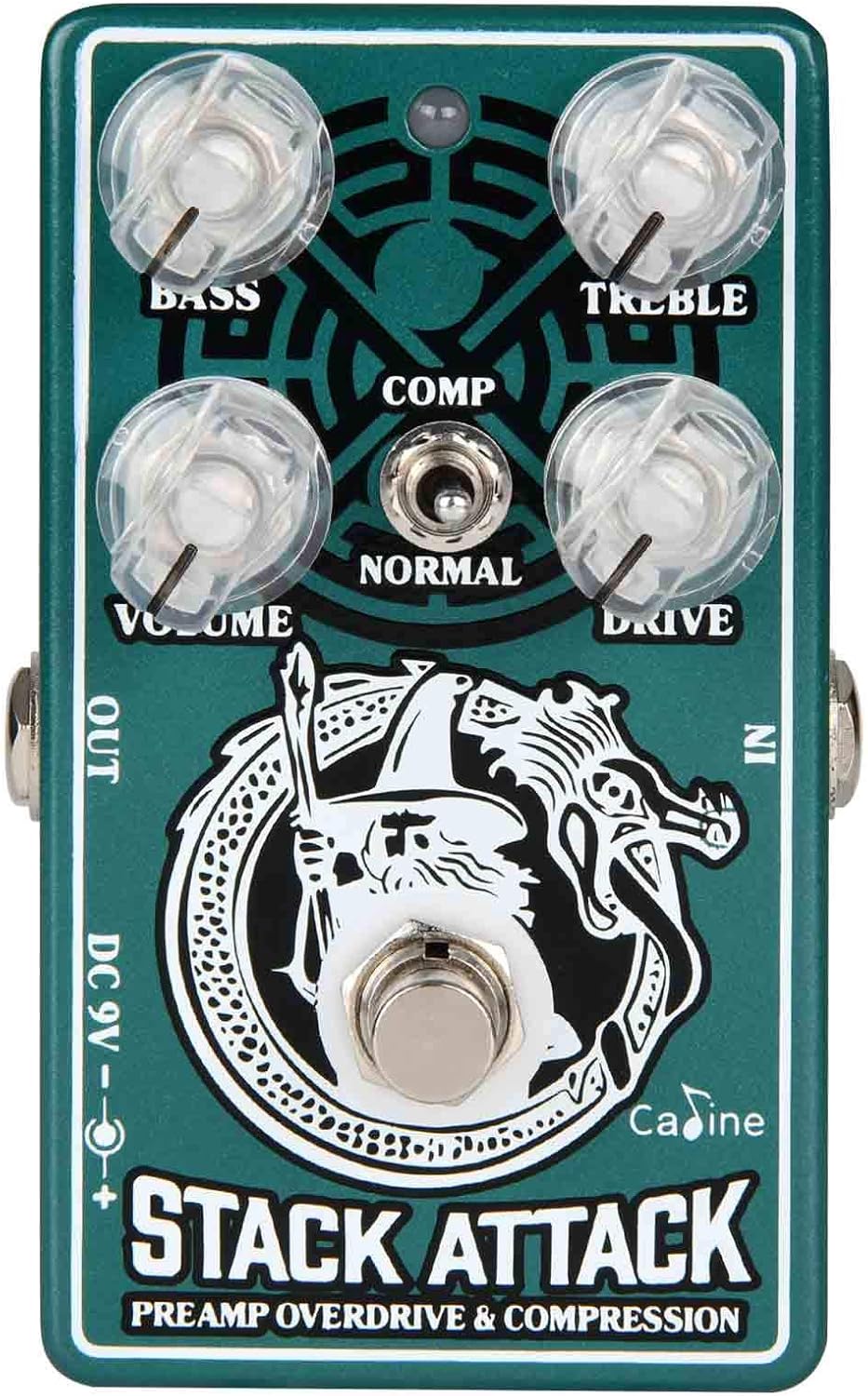 Overdrive Guitar Pedal for Electric Guitar and Bass V268