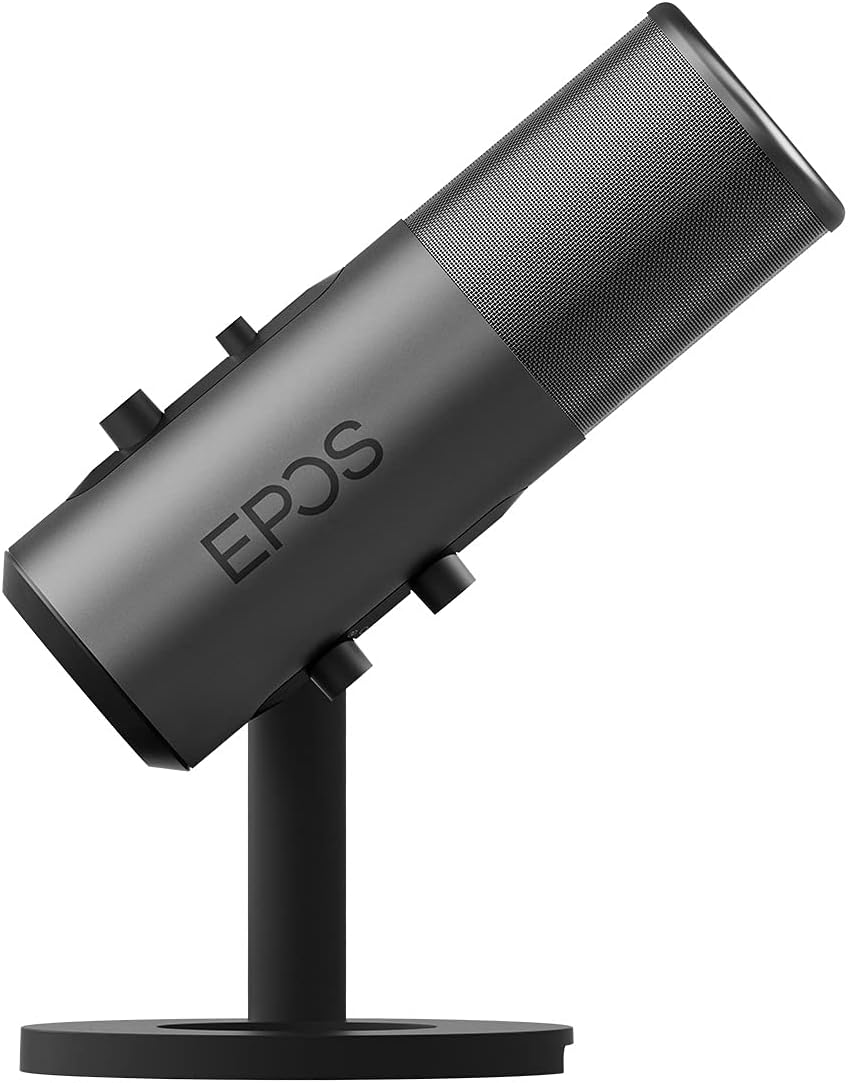 Gaming Microphone with USB-C Cable and Audio Controls U7709