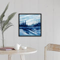 Black Float Frame Canvas Art - 20 x 20 K994643