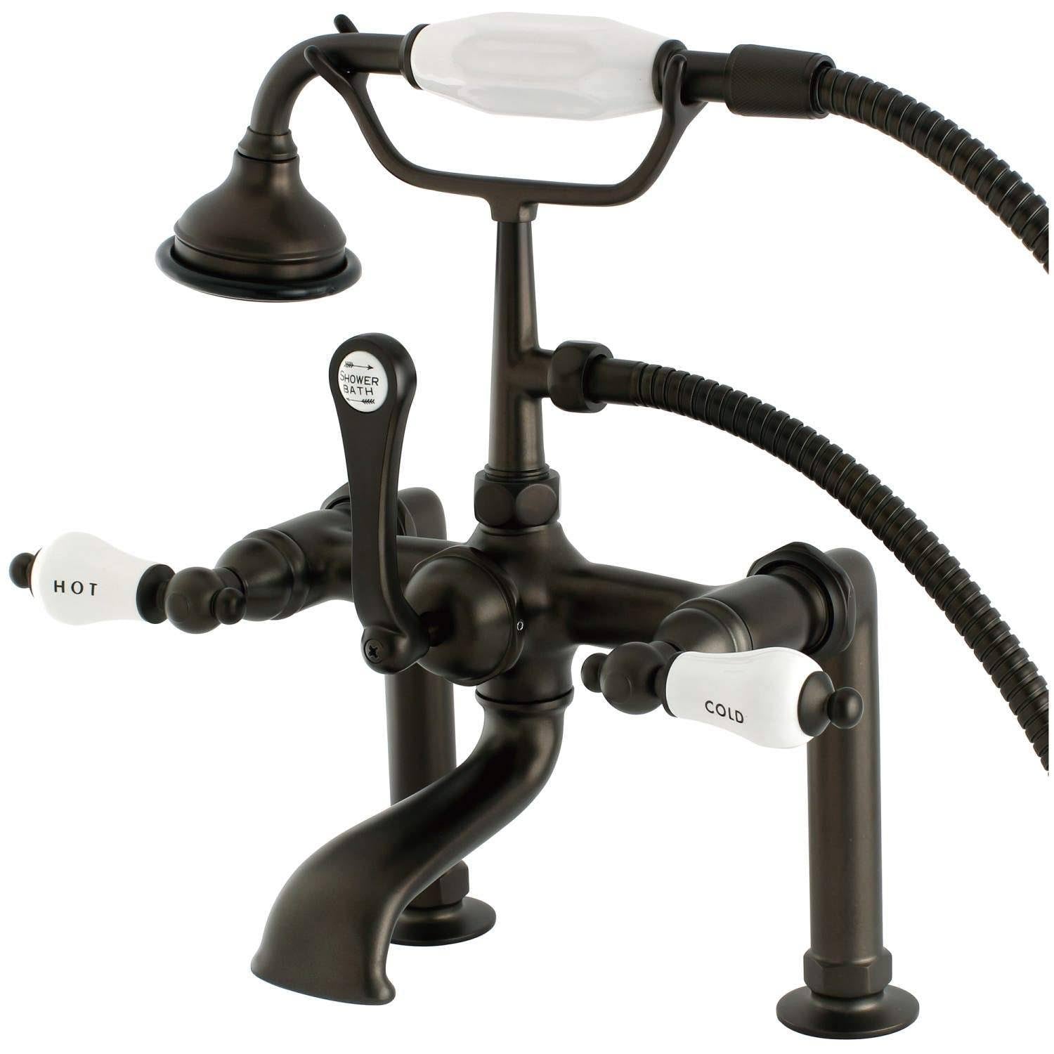 Oil Rubbed Bronze Clawfoot Tub Faucet D5796