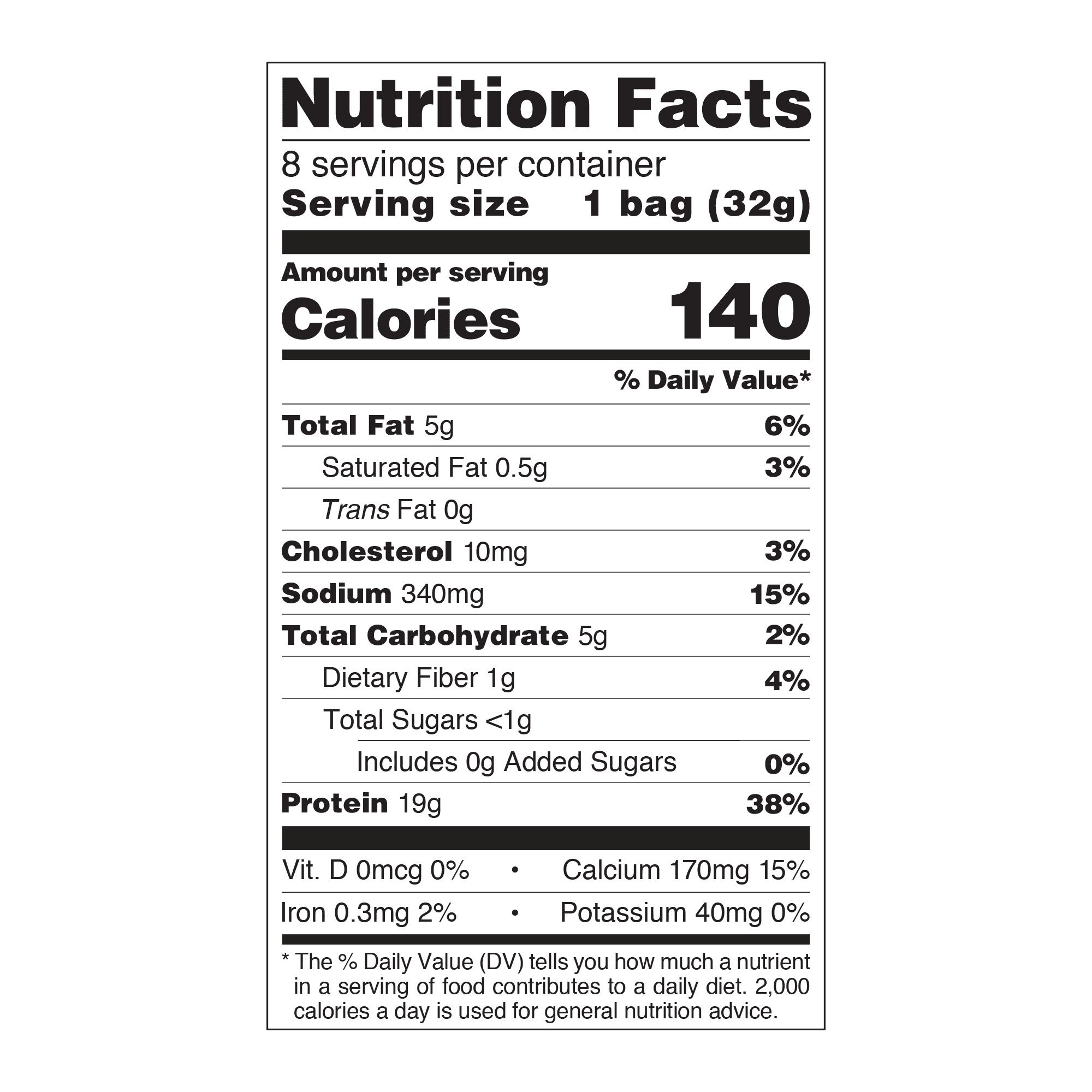 Loaded Taco Tortilla Style Protein Chips (8 Bags) O436