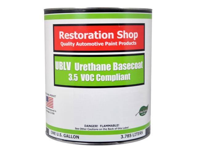 Olympic White 1 Gallon Low VOC Urethane Basecoat Car Paint A484094