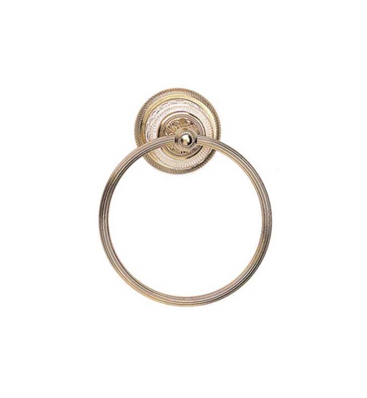 Polished Chrome Wall Mount Towel Ring V9120