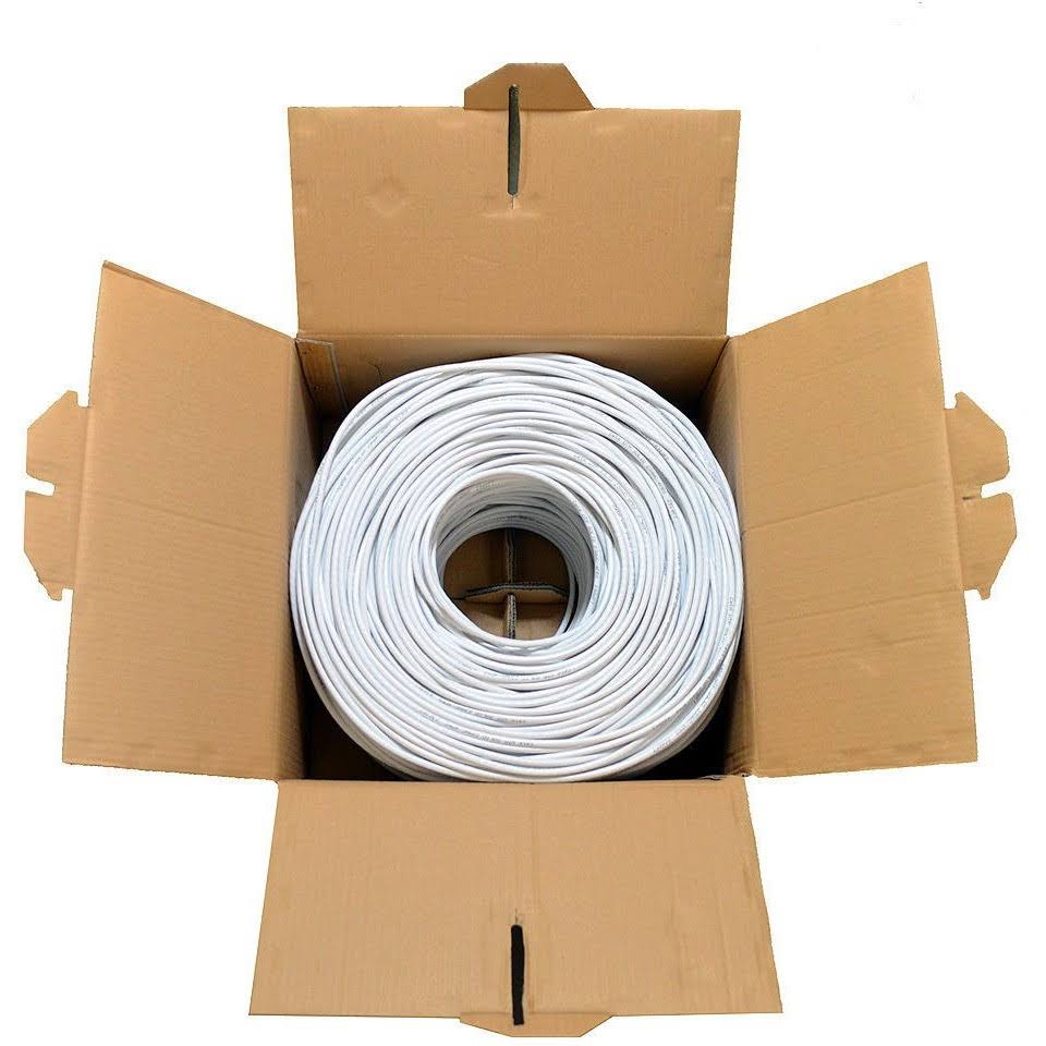 Cat6 UTP Solid Cable 23AWG Ethernet RJ45 Wire E273