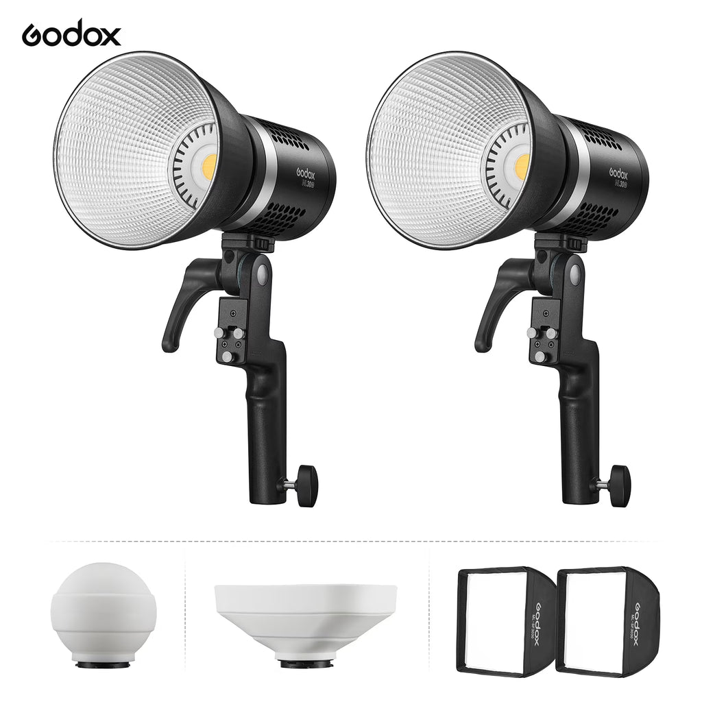 Portable LED Video Lamp Softbox Kit K96582