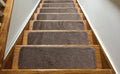 Skid Slip Resistant Carpet Stair Tread 8 inch x 30 inch Set of 7 E918009