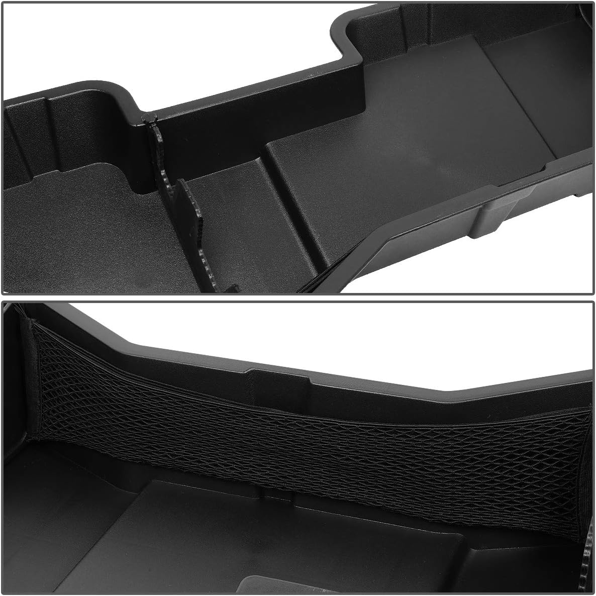 Black Under Seat Storage Box Tool Organizer Tray V775