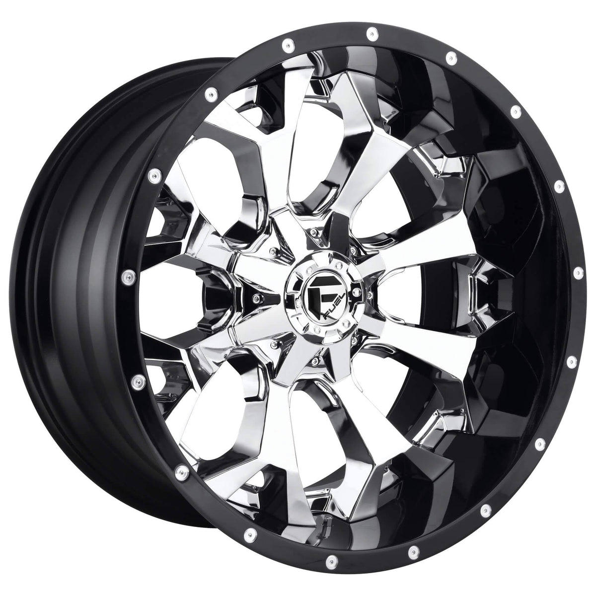 Chrome 22x14 6x135 / 6x5.5 -70mm Wheel U327