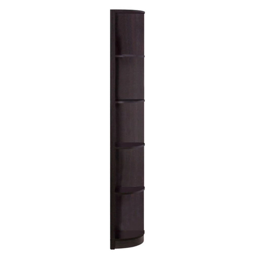 Corner Bookcase with 5 Open Shelves E372667