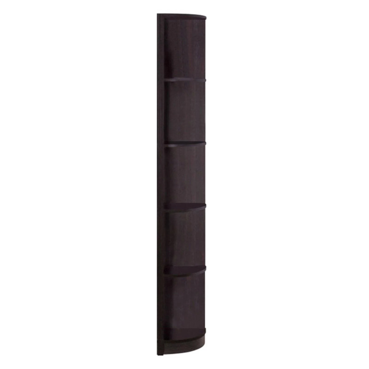 Corner Bookcase with 5 Open Shelves E372667