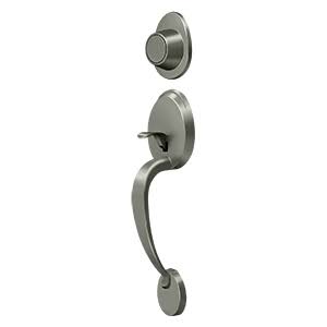 Antique Nickel Dummy Handleset X6055
