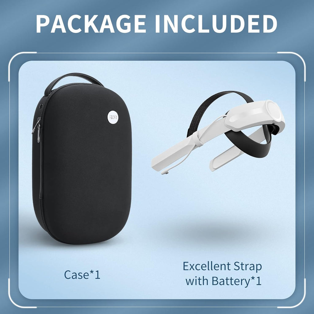 Elite Strap with Battery and Carrying Case for Oculus Quest 2 - Black M555825