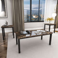 3 Piece Coffee Table Set with 2 End Tables E81566