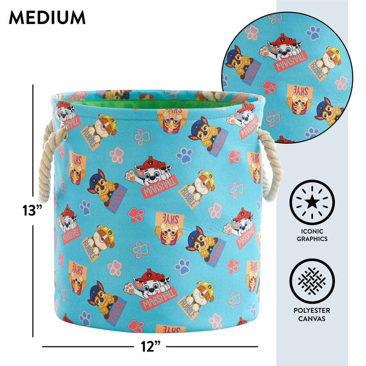 3-Piece Fabric Nestable Storage Bin Set U35945