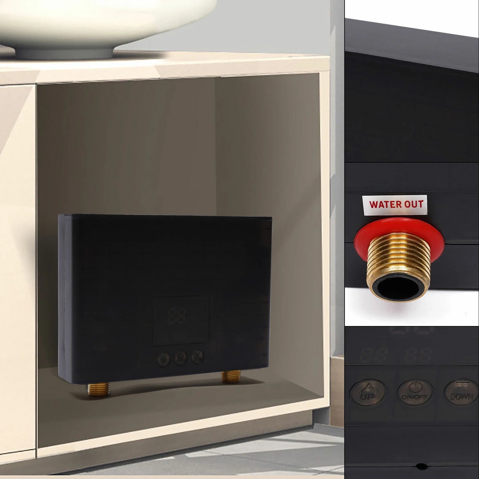 Tankless Instant Electric Hot Water Heater 110v O5537