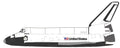 NASA Space Shuttle Atlantis 1/200 Scale Diecast Model N497225