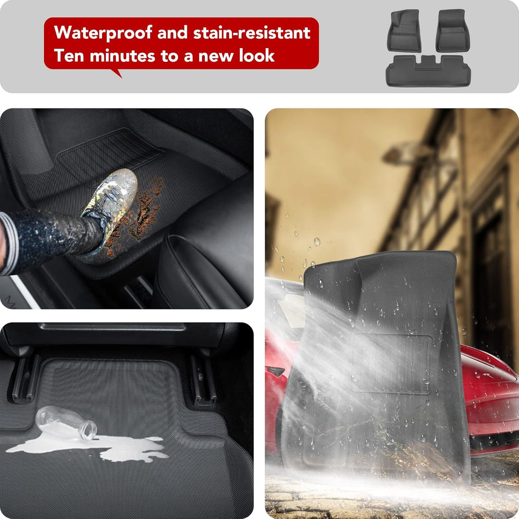 3D All-Weather Waterproof Floor Liners Set V2670
