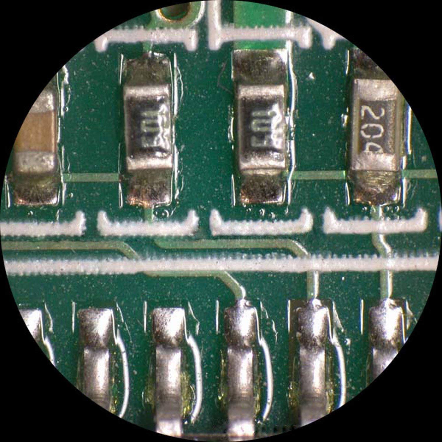 7X-45X Simul-Focal Stereo Zoom Microscope on Dual Arm Boom Stand J75201