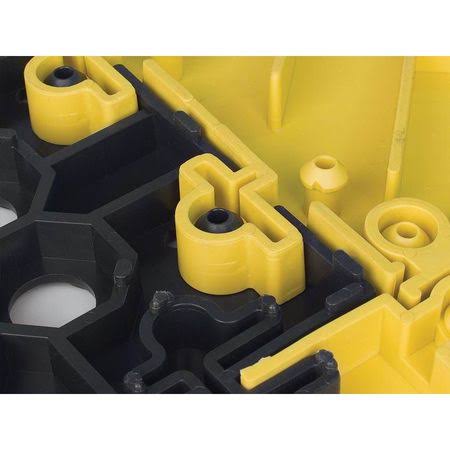 Black Interlock Drainage Runner S138