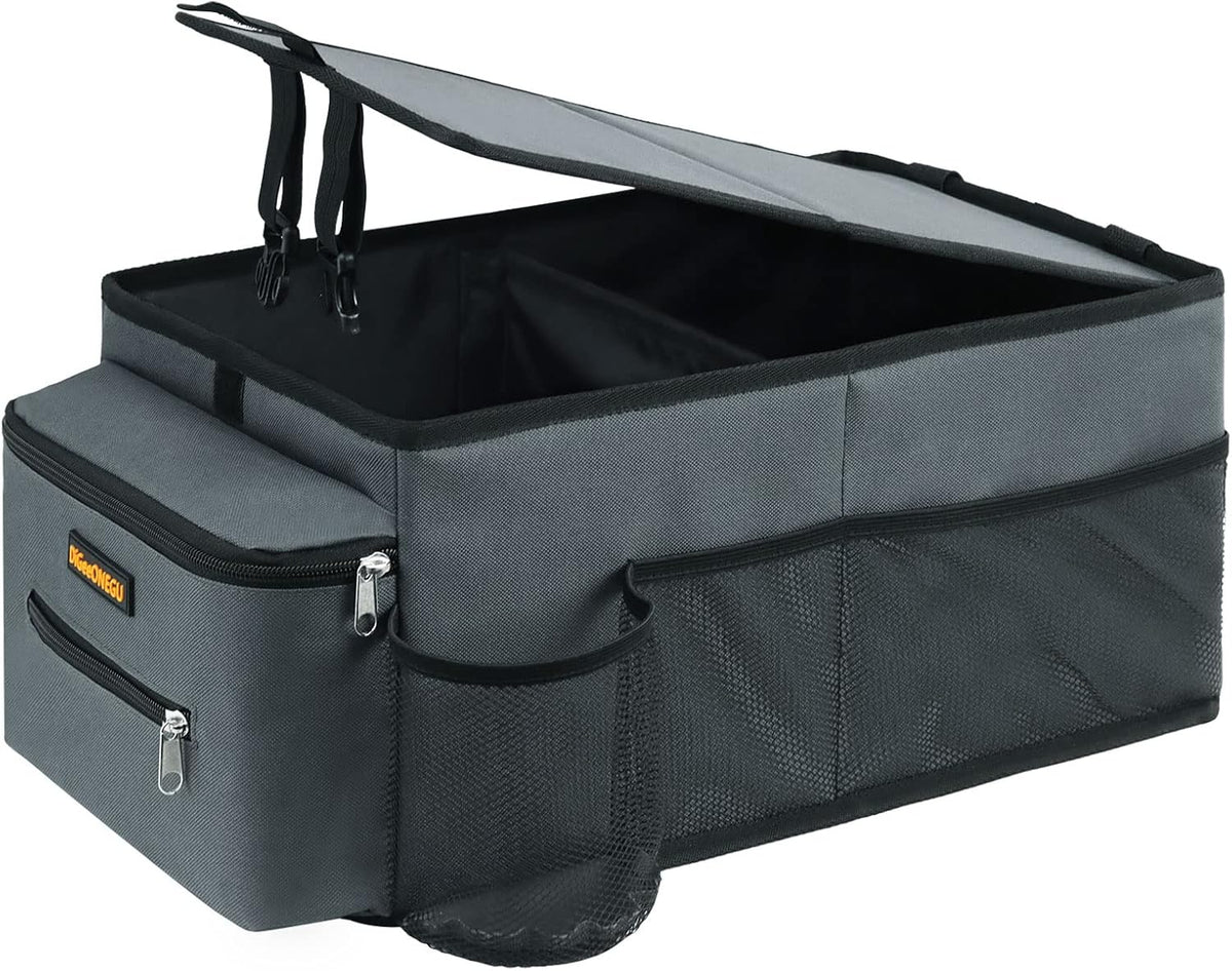 Car Seat Organizer with 10 Pockets Blue D630