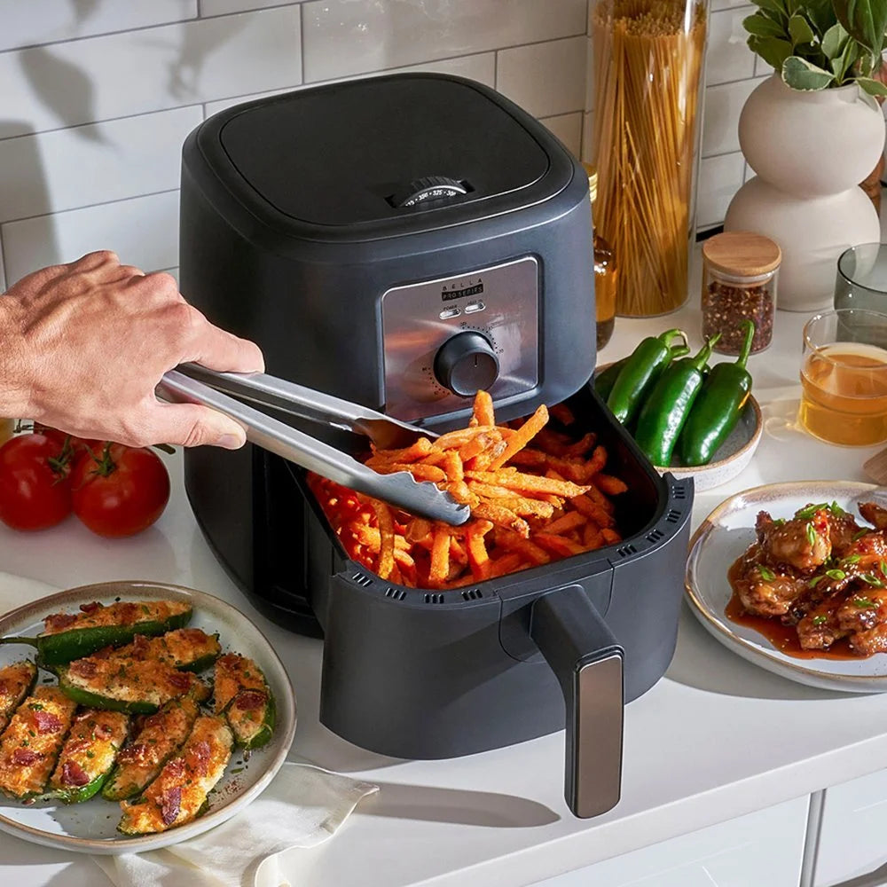 4.2-qt. Manual Air Fryer - Black L2197