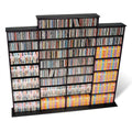 Black CD DVD Wall Media Storage Rack Z44095