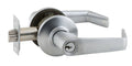 Satin Brass Entrance Door Leverset E2507