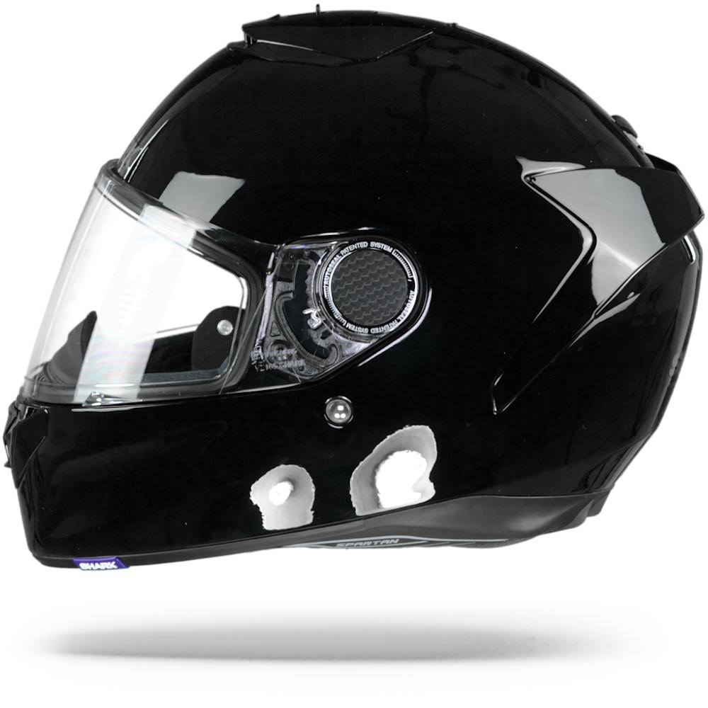 Spartan 1.2 Blank Black Helmet N310