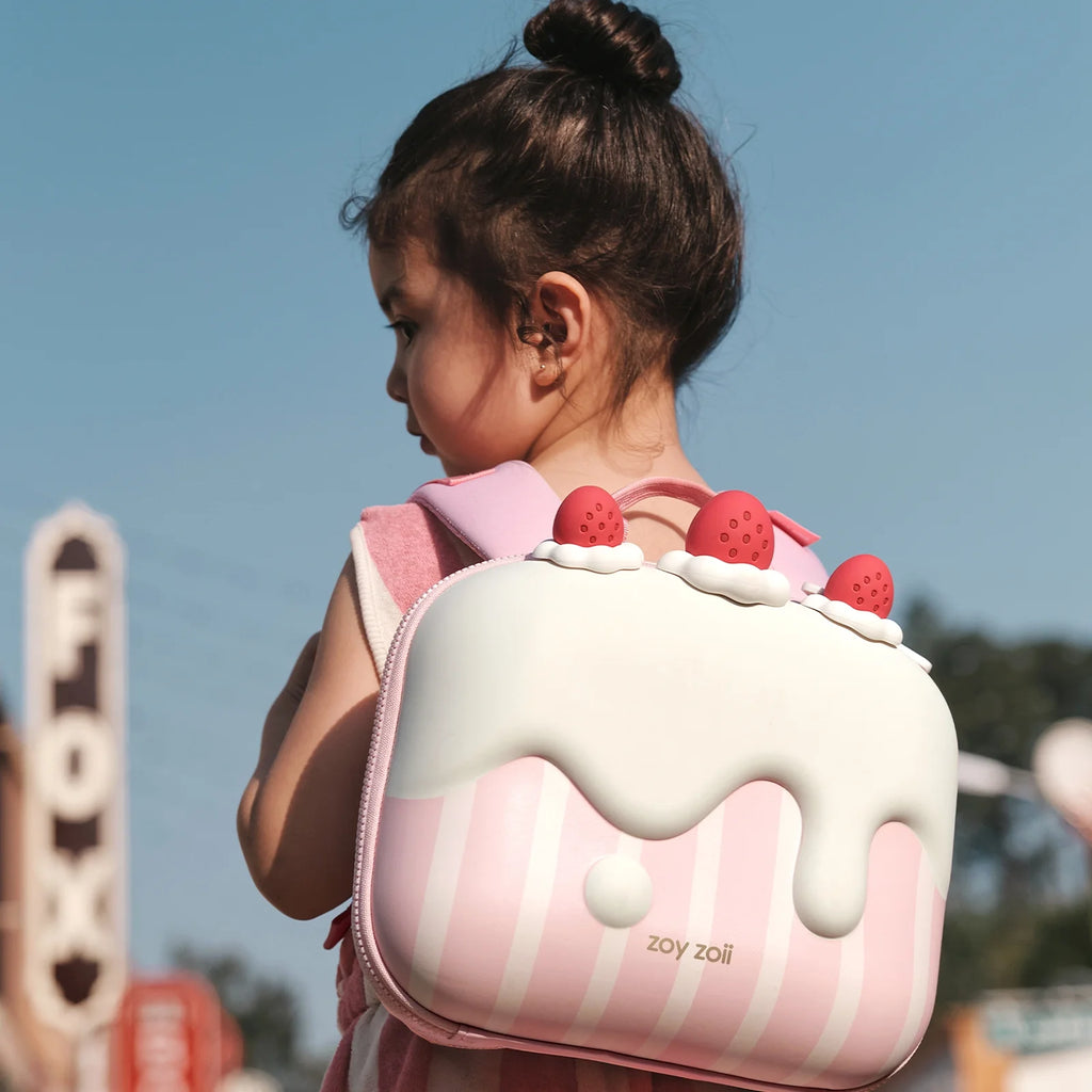 Pink Toddler Backpack Mini Travel Bag T2508